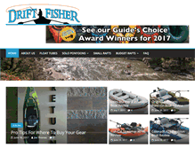 Tablet Screenshot of driftfisher.com